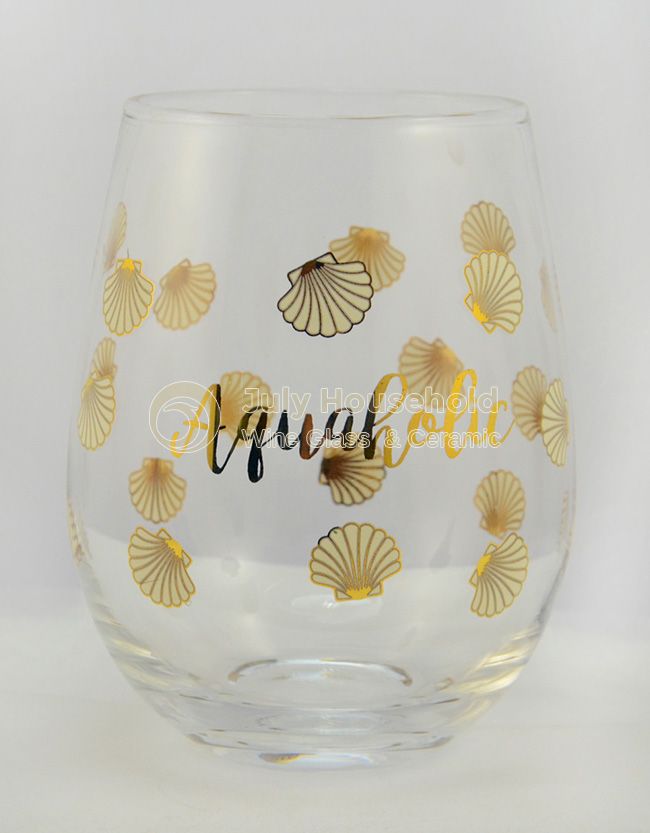 Stemless Wine Glass Perfect for Anniversary