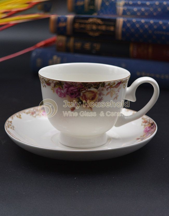 Amazon top seller 2020 factory wholesale ceramic cup OEM order blank custom new bone china mug 220ml print ceramic coffee cup