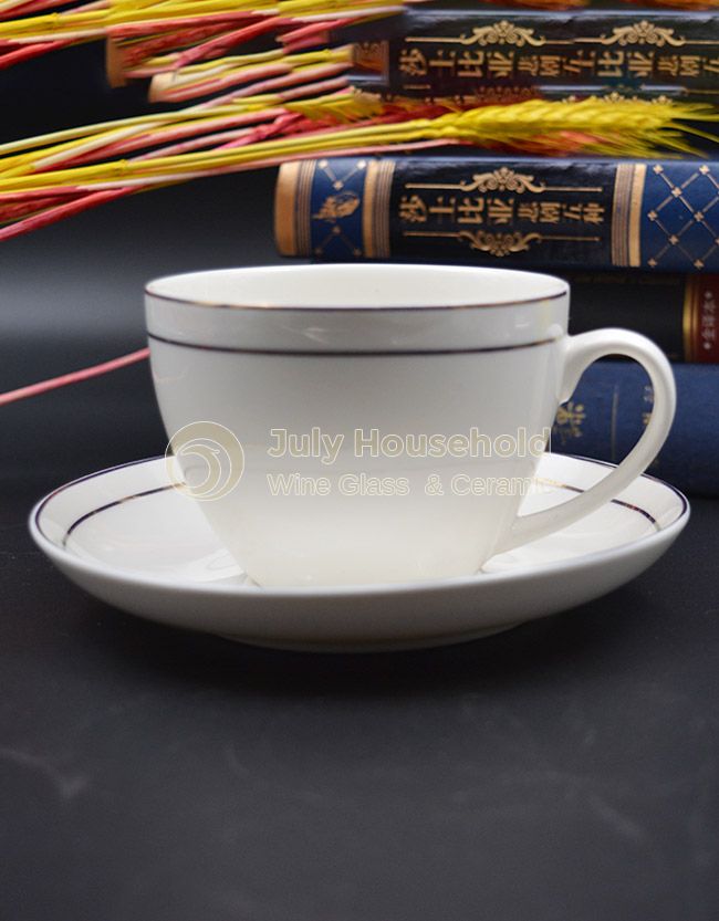 China Custom Printed Tea Cup Sets 8oz