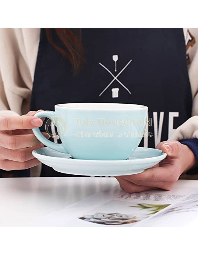 Latte Art coffee Cup and Saucer Supplier, Porcelain Tea Cup and Saucer Manufacturer, Ceramic Tea Coffee Cup Saucer China Supplier